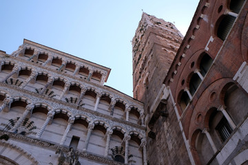 The Cathedral of St Martin is the seat of the Archbishop of Lucca and the main city landmark in Lucca, Italy