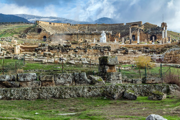 Fototapeta na wymiar ancient theatre