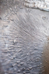 Frozen in ice water, suitable for advertising family planning