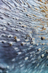 Frozen in ice water, suitable for advertising family planning