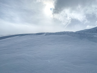 Winterlandschaft in den Alpen