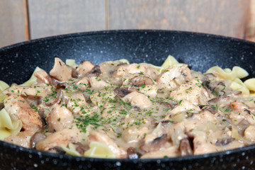 Chicken Stroganoff