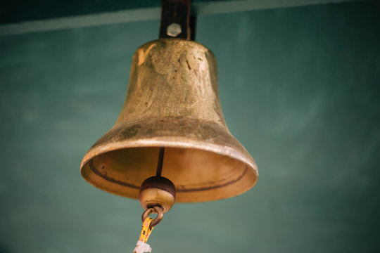 Metal bells. Church bell