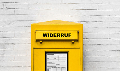 Widerrufsrecht
