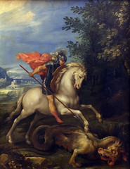 St. George slaying the dragon