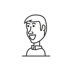 Obraz premium young man avatar character