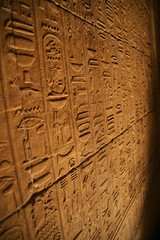 Hieroglyphs in Egypt