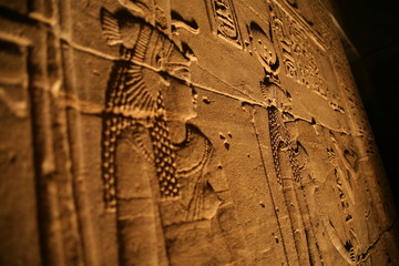 Hieroglyphs in Egypt