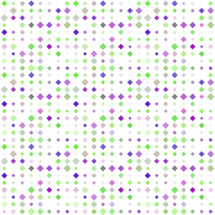 Abstract seamless pattern background with multicolored various rhombuses.