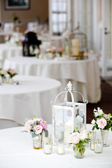 wedding reception table