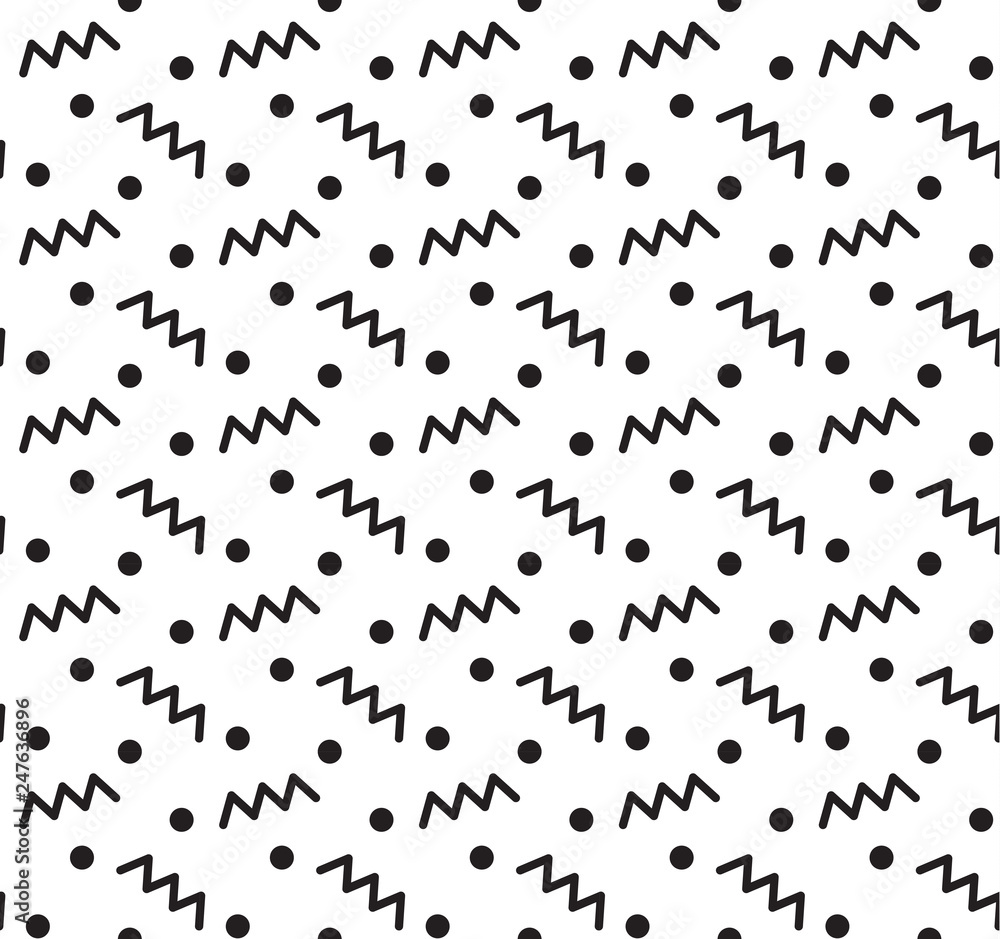Poster geometric vector pattern with colorful. retro abstract pattern in geometric style. form a triangle, 