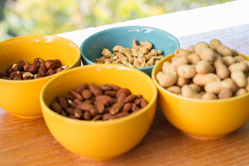 Assorted mixed nuts 