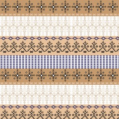 Tribal seamless pattern - Berber native signs ,ethnic background,vector illustration.