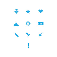 set of icons