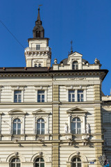 Fototapeta premium Buildings at the center of the City of Novi Sad, Vojvodina, Serbia