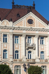 Fototapeta na wymiar Buildings at the center of the City of Novi Sad, Vojvodina, Serbia