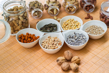 Collection of nuts 