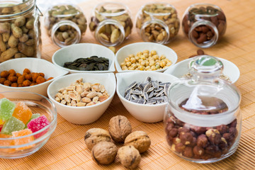 Jelly and nuts