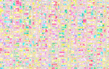 Abstract background illustration with distorted repeated boxes pattern