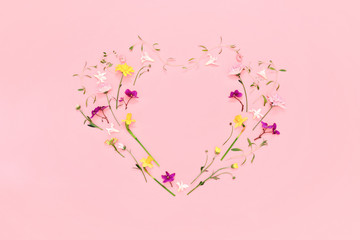 Valentine's Day greeting card template