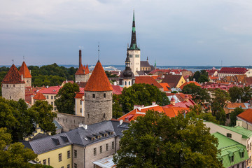 View of Tallinn in Estonia