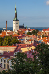 View of Tallinn in Estonia