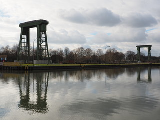 Schiffsschleuse Friedrichsfeld am Wesel-Datteln-Kanal