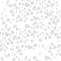 Leopard spotted skin monochrome