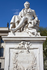 Alexander von Humboldt Statue in Berlin