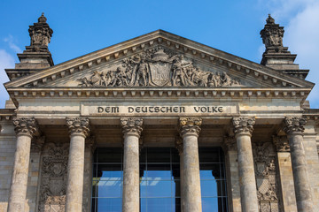 The Reichstag in Berlin