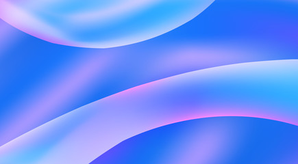 Abstract blue and mauve gradient background with smooth shapes. Vector graphics
