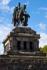 Obraz premium Statue of William I in Koblenz