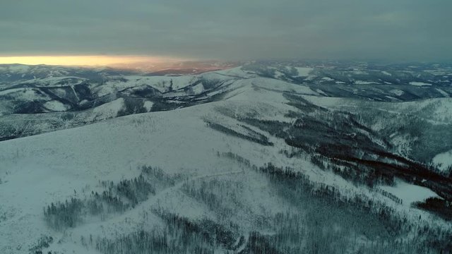 Beskid śląski- panorama g&oacute;r