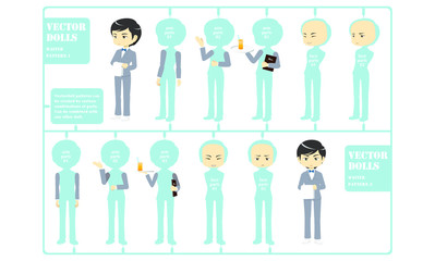 VectorDolls ウェイター