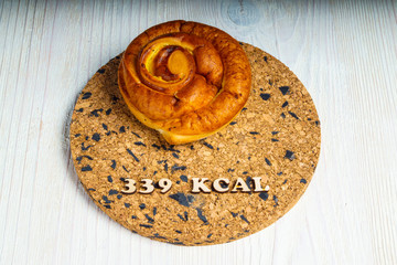 calorie foods bun 339 kcal 100 grams diet