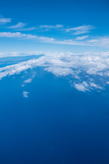Wolken - Flugzeug