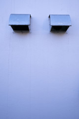 Air vents on the wall
