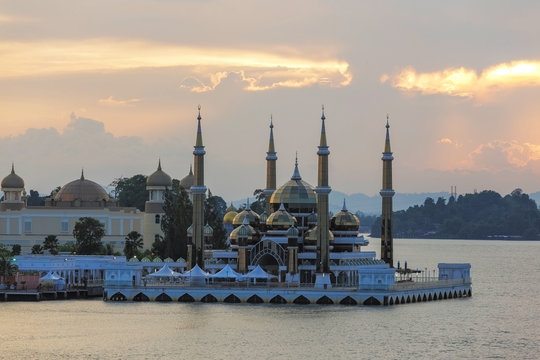 Masjid Kristal in Kuala Terrengganu, Malaysia