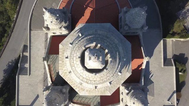 Aerial Landscape of Viana do Castelo and Santa Luzia Cathedral, Portugal.
Viana do Castelo involvement in the Portuguese Discoveries shows its traditional connection to the sea.