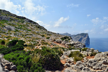  Beautiful sea bay and mountains on Cap Formentor