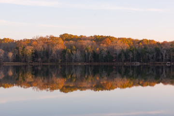 Fall Lake Reflection