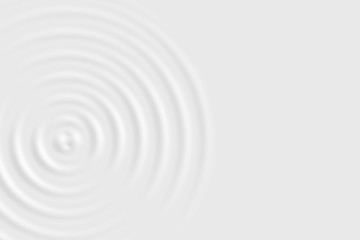 Fototapeta premium Abstract soft background, texture of white liquid ring or white cream surface