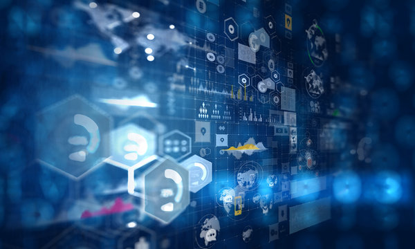 Innovative technology background