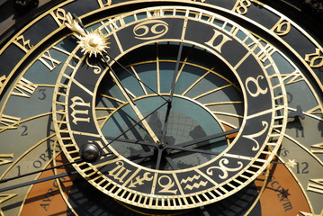 Fototapeta na wymiar Prague old Clock