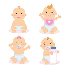 group of babies characters