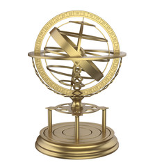 Obraz premium Armillary Sphere Isolated