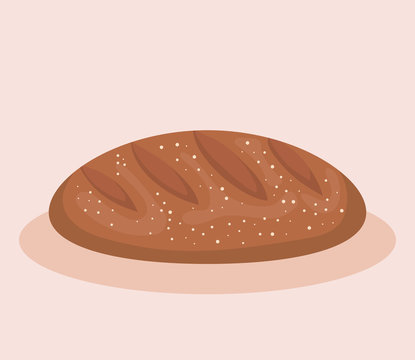 delicious bread integral icon