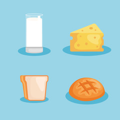 healthy breakfast menu icon