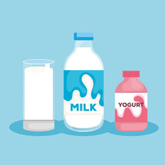 delicious milk bottle icon
