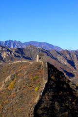Great Wall of China architectural scenery